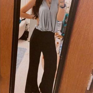 Black Flowy Pants
